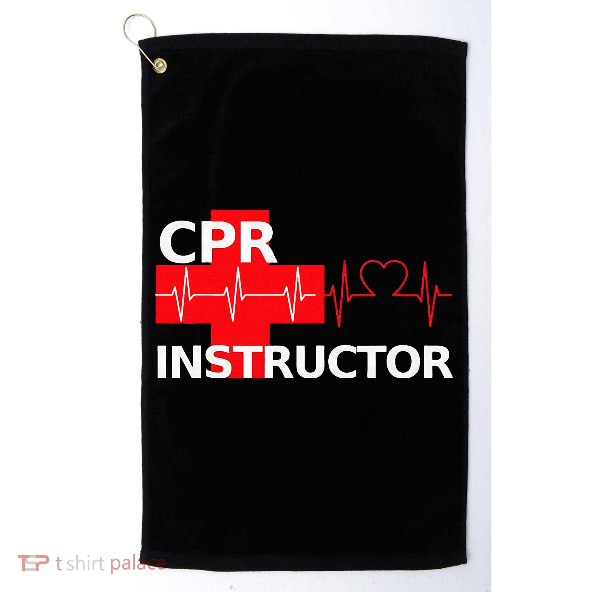 Cpr Instructor First Aid Golf Towel