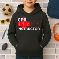 Cpr Instructor First Aid Kids Hoodie thumb 2