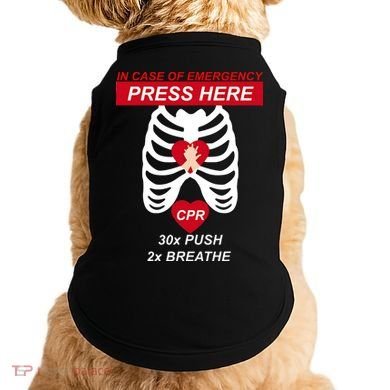Cpr Instructor First Aid Doggie Tank