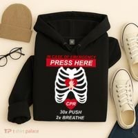 Cpr Instructor First Aid Hoodie thumb 4