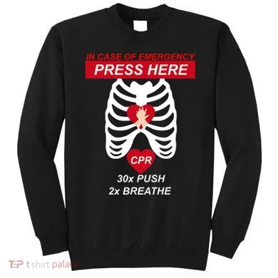 Cpr Instructor First Aid Sweatshirt