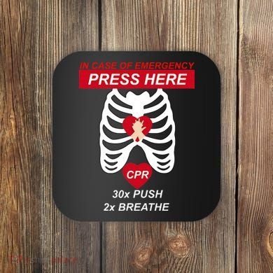 Cpr Instructor First Aid Coaster