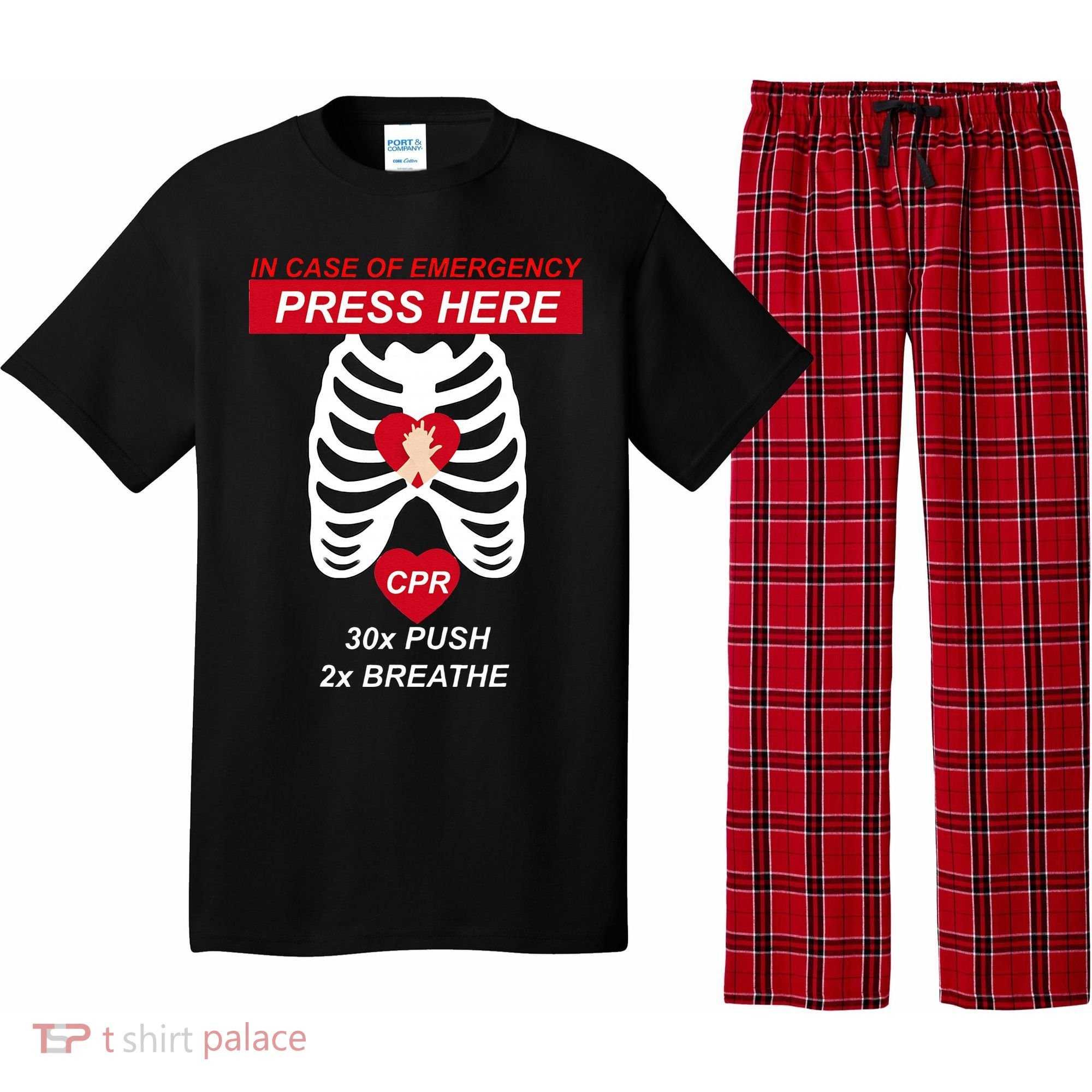 Cpr Instructor First Aid Pajama Set