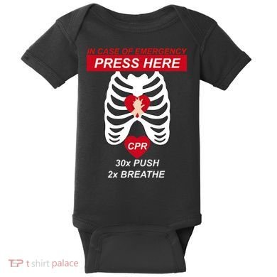 Cpr Instructor First Aid Baby Bodysuit