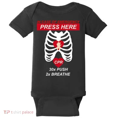 Cpr Instructor First Aid Baby Bodysuit