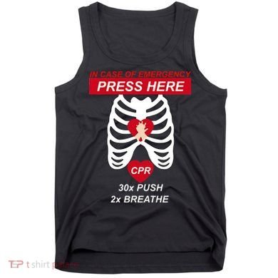 Cpr Instructor First Aid Tank Top