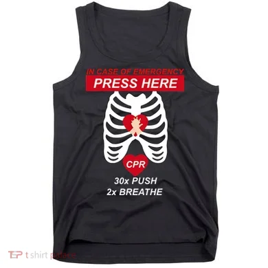 Cpr Instructor First Aid Tank Top