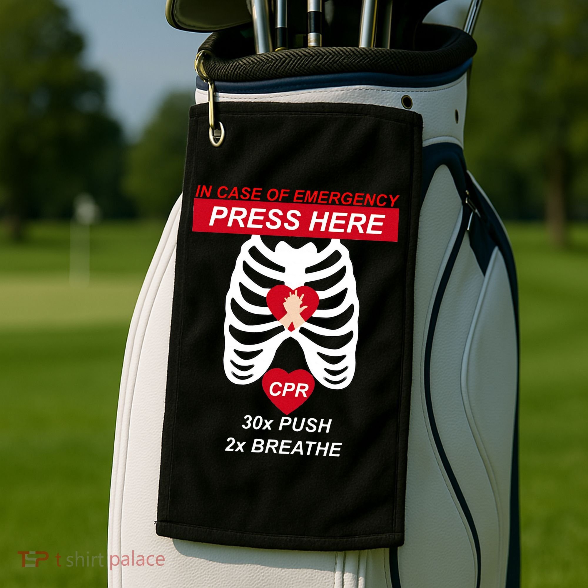 Cpr Instructor First Aid Golf Towel
