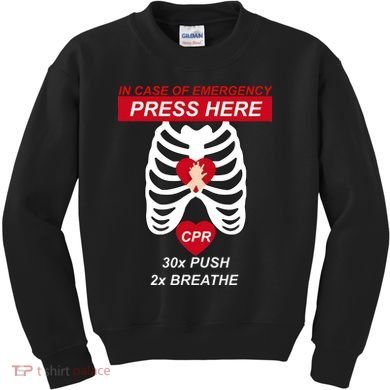 Cpr Instructor First Aid Kids Sweatshirt