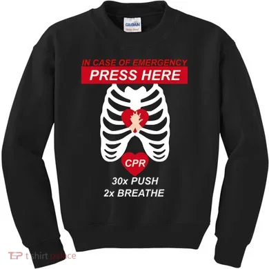 Cpr Instructor First Aid Kids Sweatshirt