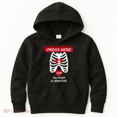 Cpr Instructor First Aid Kids Hoodie