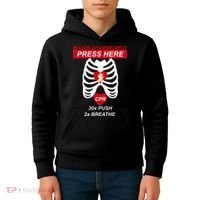 Cpr Instructor First Aid Kids Hoodie thumb 4