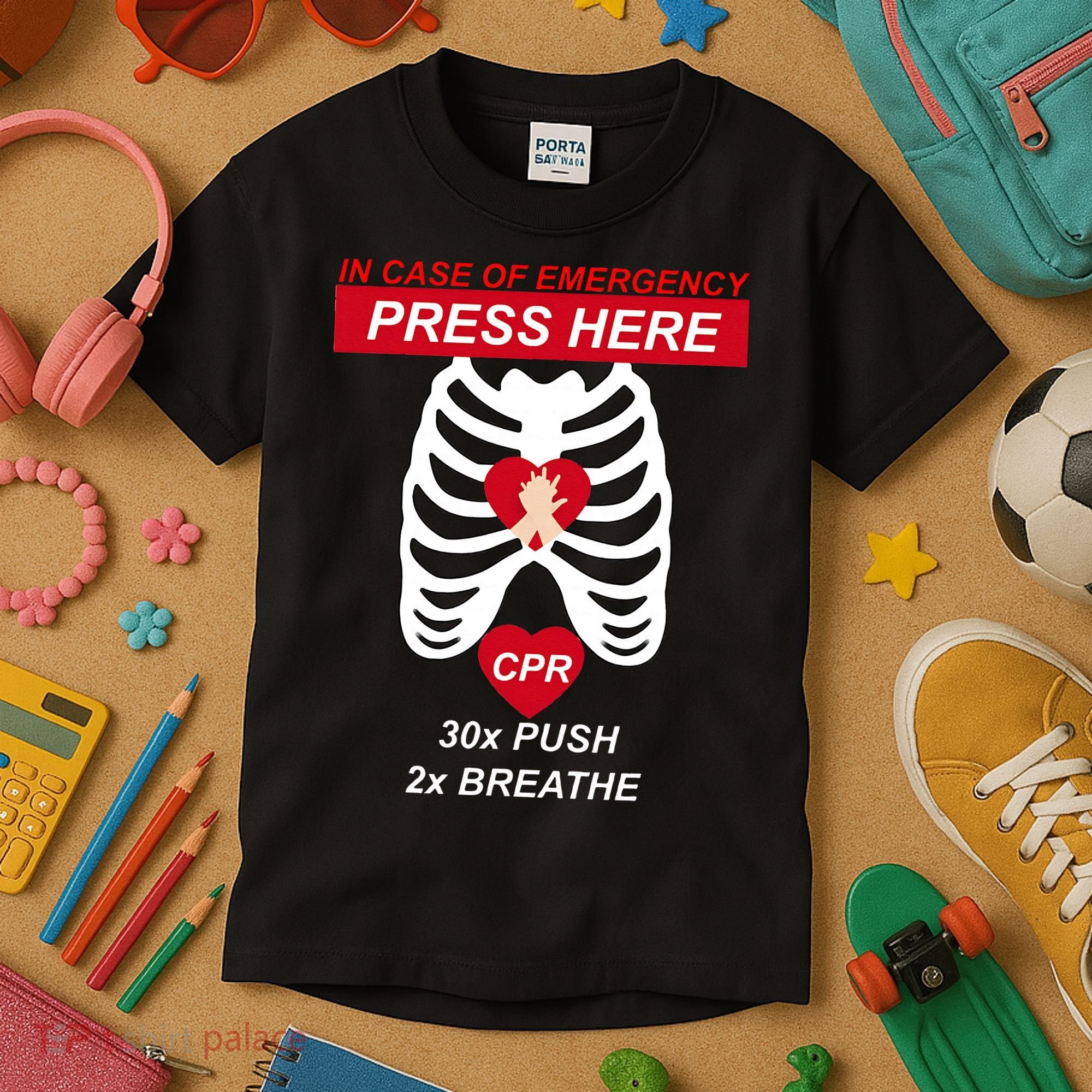 Cpr Instructor First Aid Kids T-Shirt