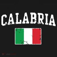 Calabria Italy Flag Italia Italian Vintage Distressed T-Shirt thumb 7
