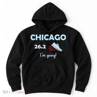 Chicago Im Going Marathon Runner Running 26.2 Hoodie thumb 0