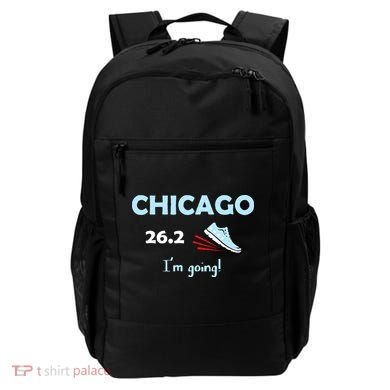 Chicago Im Going Marathon Runner Running 26.2 Backpack