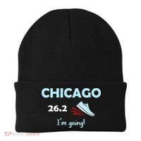 Chicago Im Going Marathon Runner Running 26.2 Beanie thumb 0