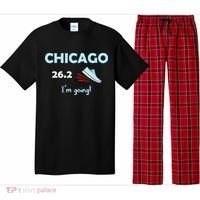 Chicago Im Going Marathon Runner Running 26.2 Pajama Set thumb 0