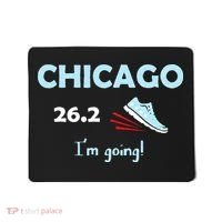 Chicago Im Going Marathon Runner Running 26.2 Mousepad thumb 0