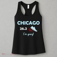 Chicago Im Going Marathon Runner Running 26.2 Women's Tank Top thumb 3