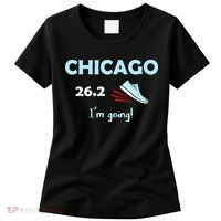 Chicago Im Going Marathon Runner Running 26.2 Women's T-Shirt thumb 0
