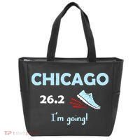 Chicago Im Going Marathon Runner Running 26.2 Tote Bag thumb 0