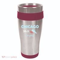 Chicago Im Going Marathon Runner Running 26.2 16oz Travel Tumbler thumb 0