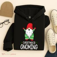 Christmas Is Gnoming Hoodie thumb 4