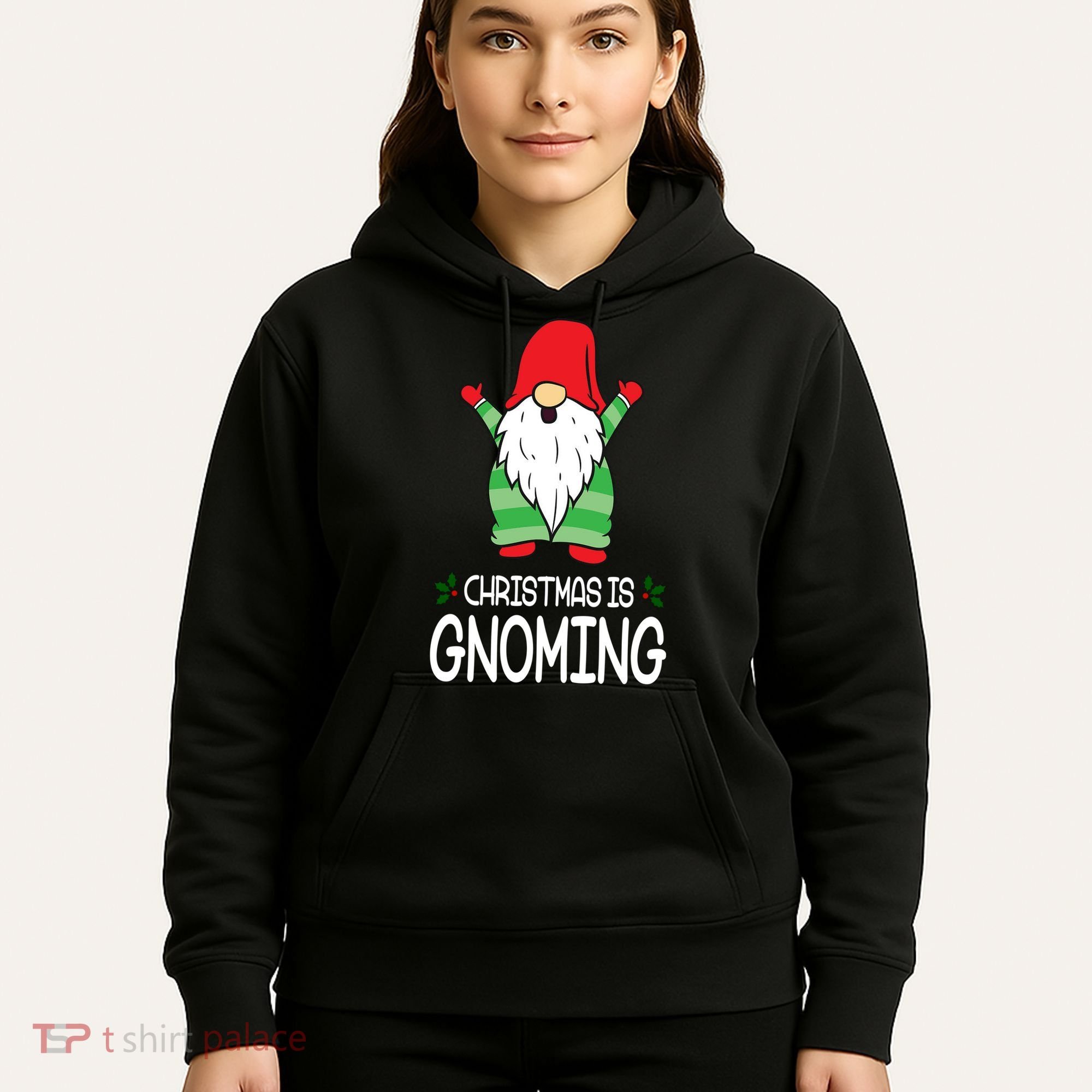 Christmas Is Gnoming Hoodie
