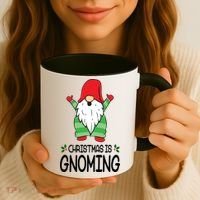 Christmas Is Gnoming Coffee Mug thumb 3