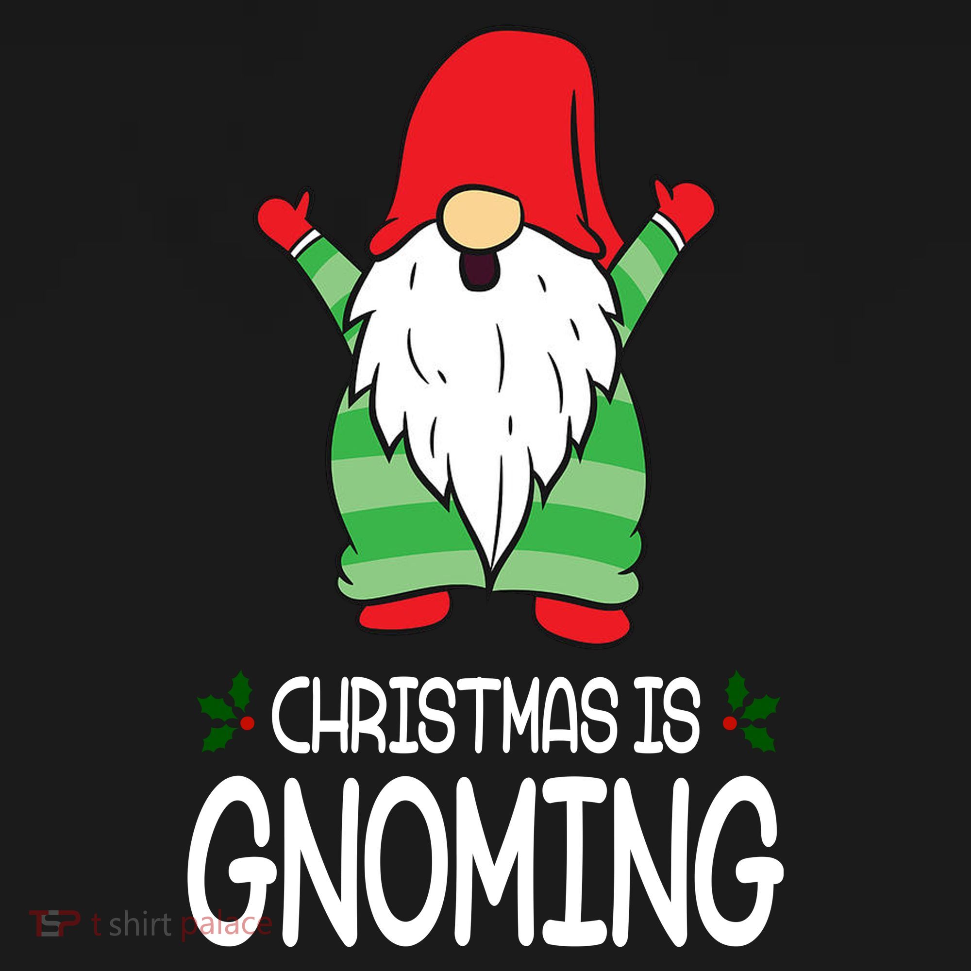 Christmas Is Gnoming Pajama Set