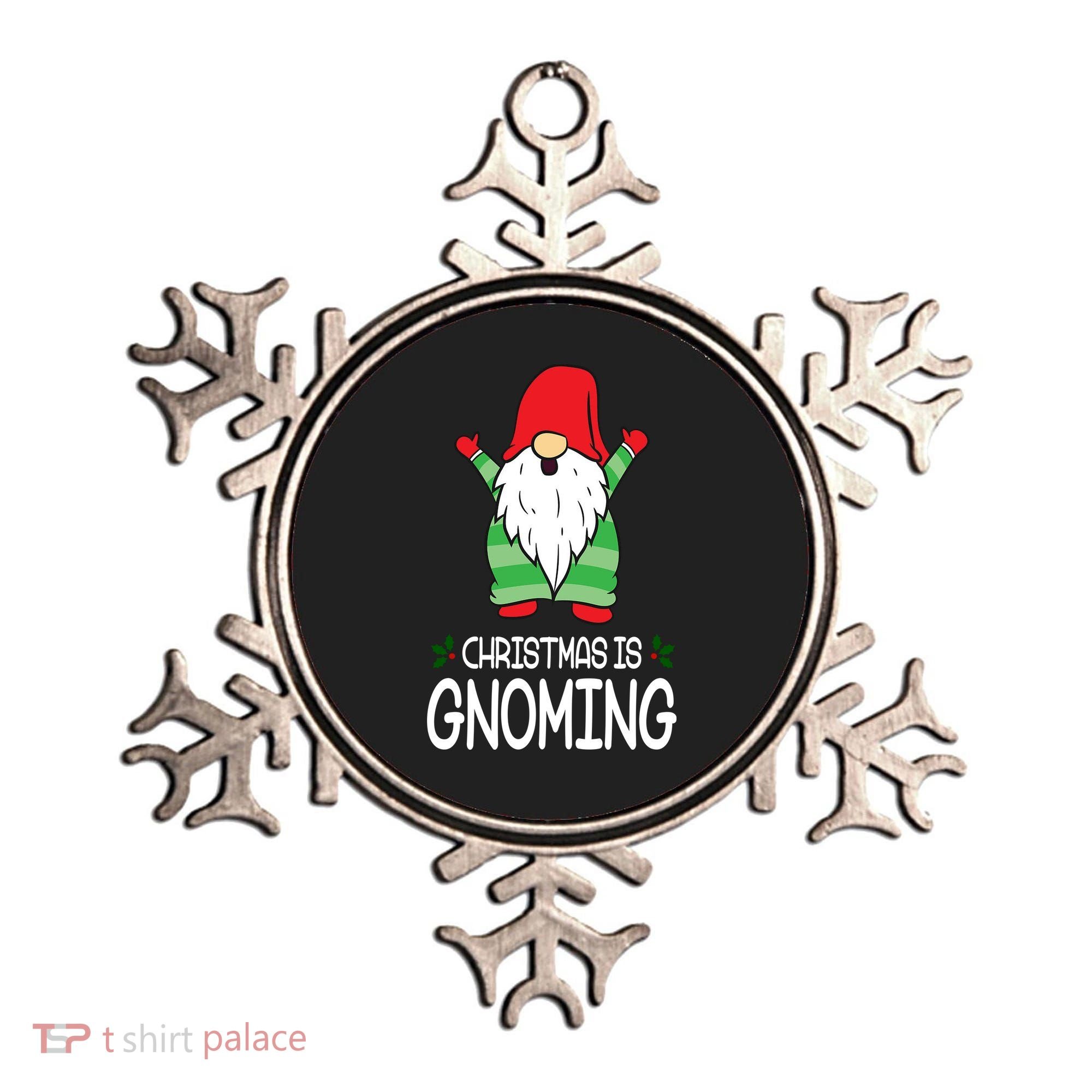Christmas Is Gnoming Ornament