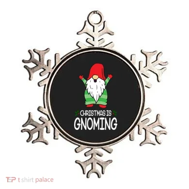 Christmas Is Gnoming Ornament