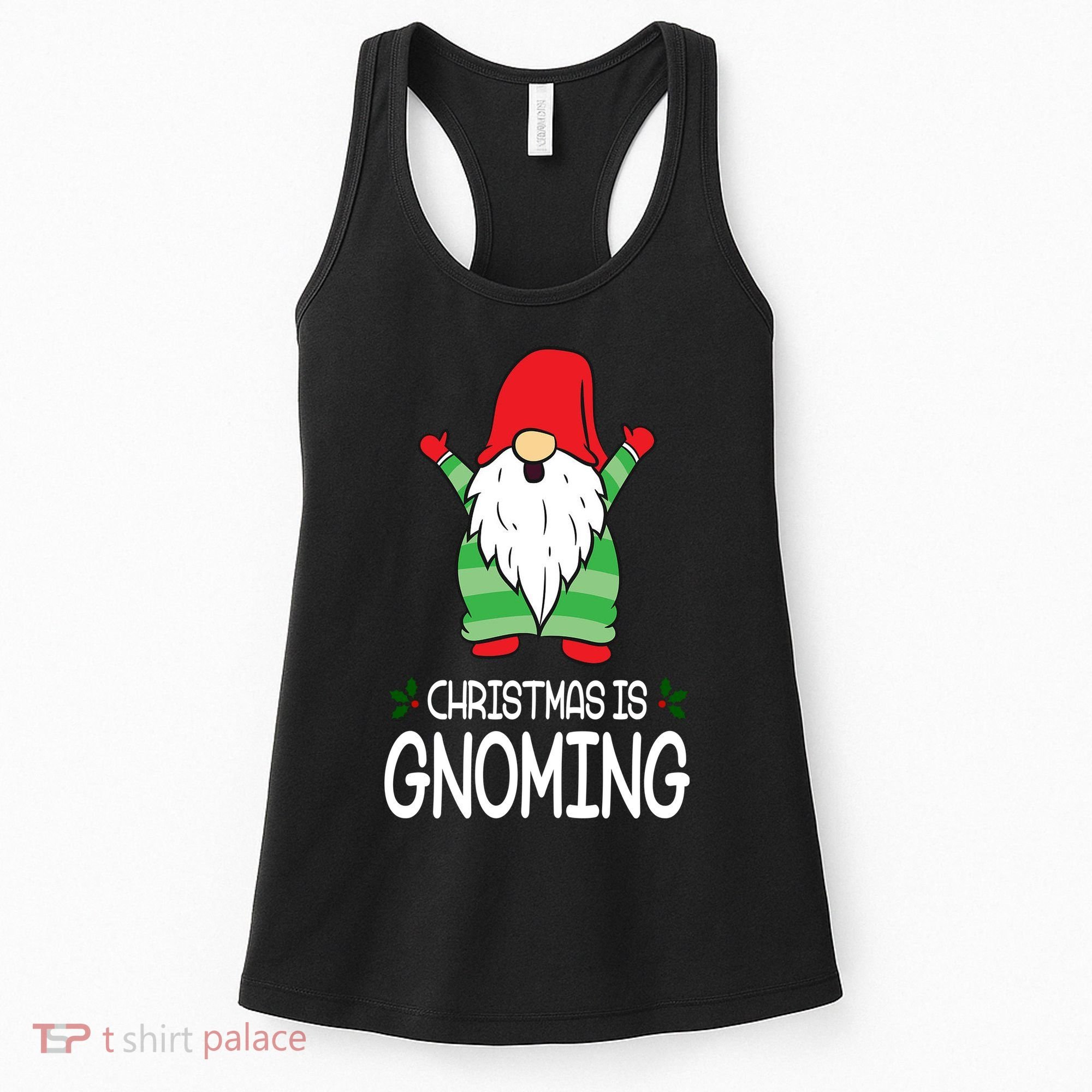 Christmas Is Gnoming Women's Tank Top