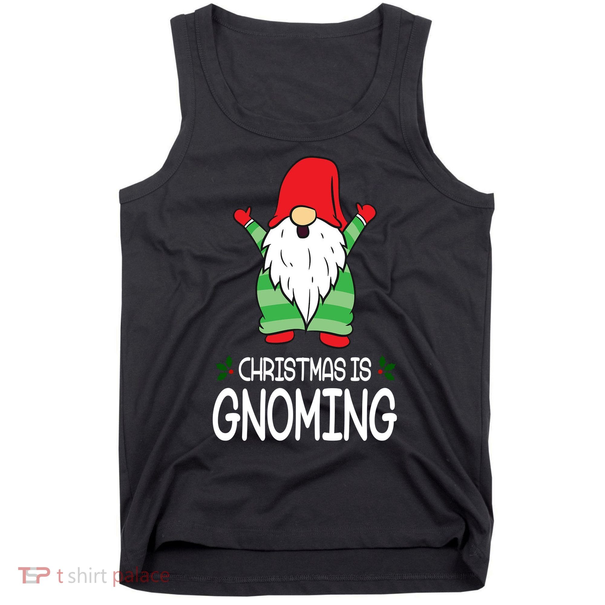 Christmas Is Gnoming Tank Top