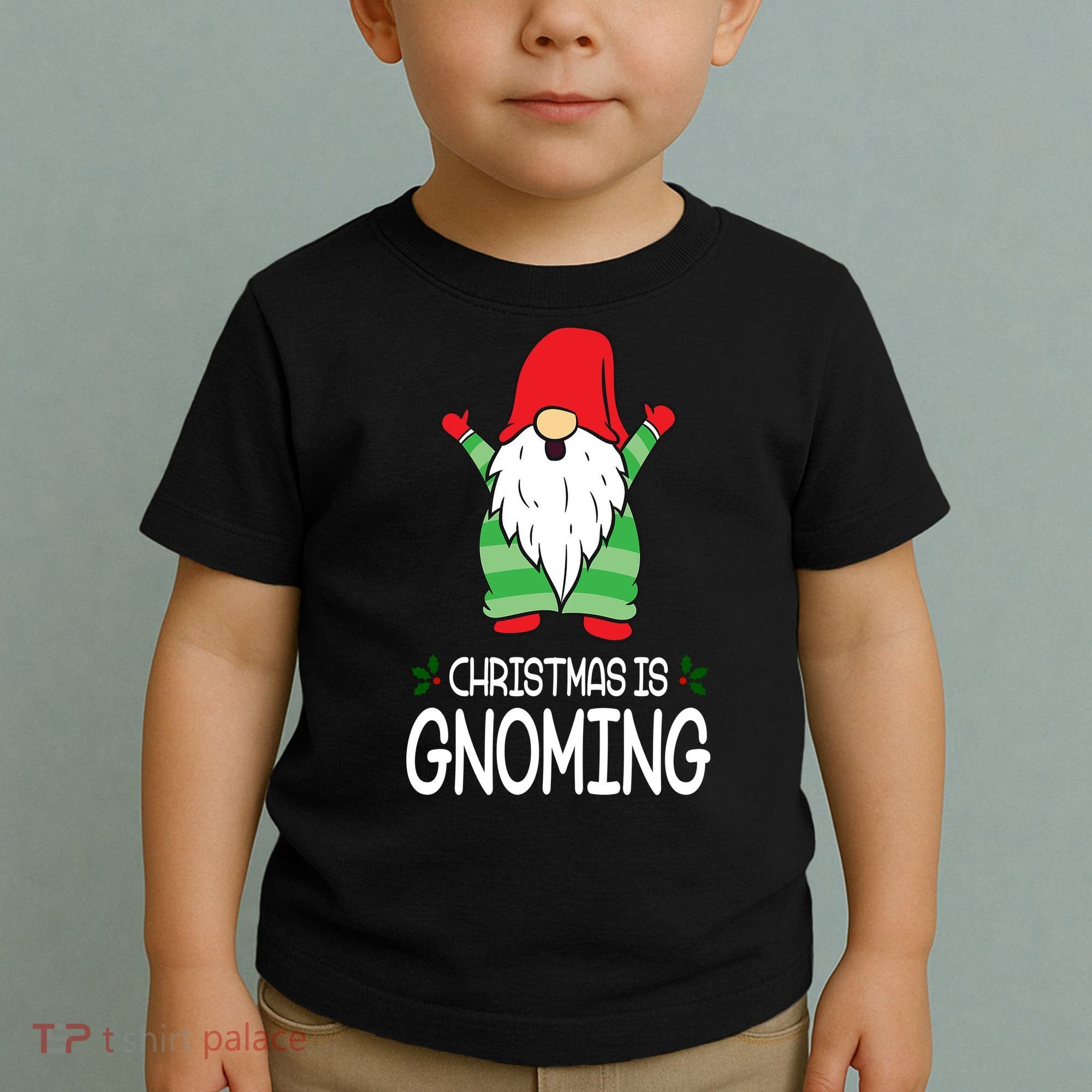Christmas Is Gnoming Toddler T-Shirt