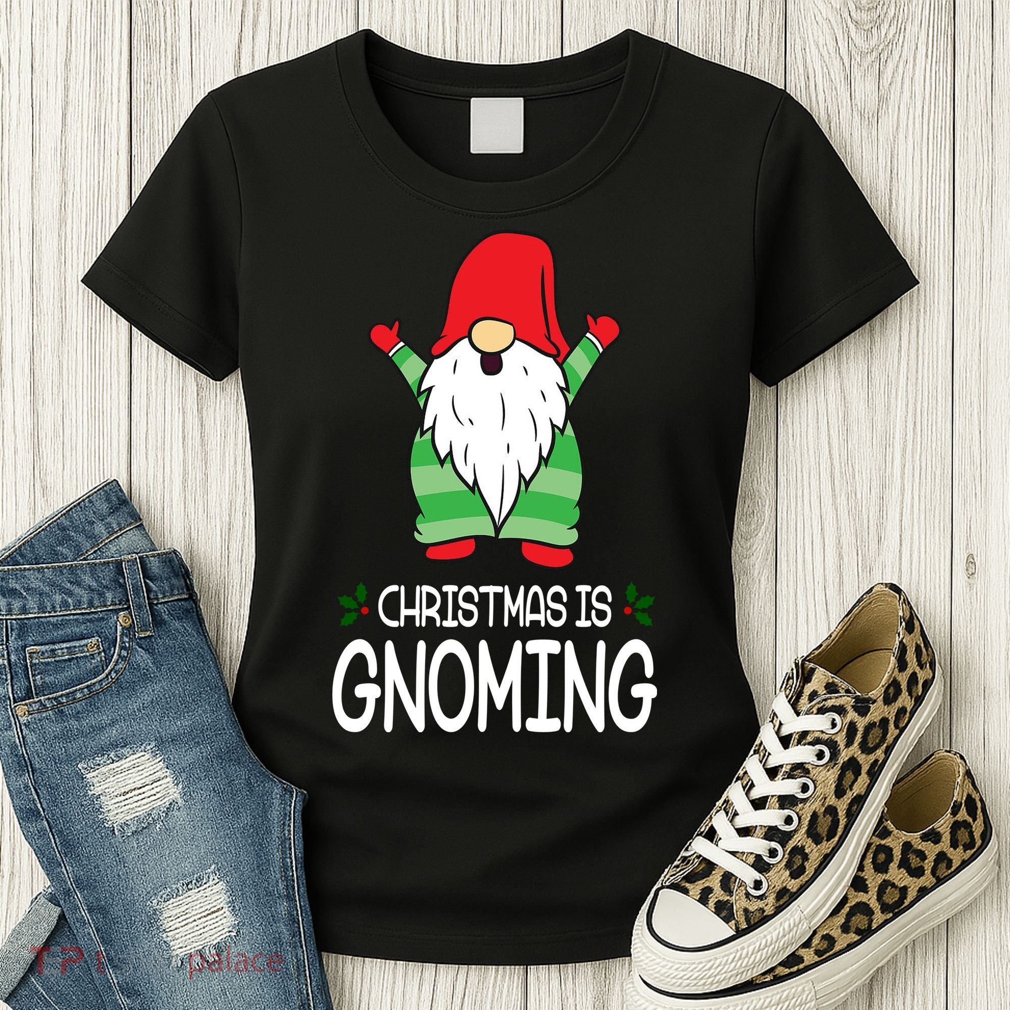 Christmas Is Gnoming Women's T-Shirt