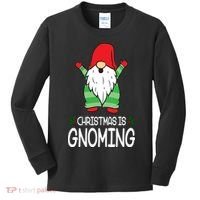 Christmas Is Gnoming Kids Long Sleeve Shirt thumb 0