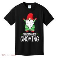 Christmas Is Gnoming Kids T-Shirt thumb 0