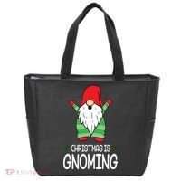 Christmas Is Gnoming Tote Bag thumb 0