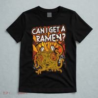 Can I Get A Ramen Pastafarian Flying Spaghetti Monster T-Shirt thumb 5