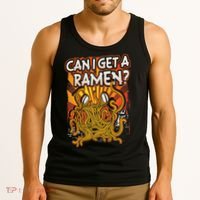 Can I Get A Ramen Pastafarian Flying Spaghetti Monster Tank Top thumb 3