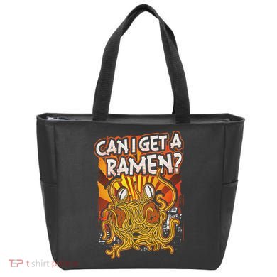 Can I Get A Ramen Pastafarian Flying Spaghetti Monster Tote Bag