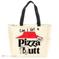 Can I Get A Pizza Dat Butt Funny Food Lover  Tote Bag thumb 0