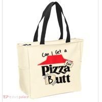 Can I Get A Pizza Dat Butt Funny Food Lover  Tote Bag thumb 2