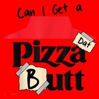 Can I Get A Pizza Dat Butt Funny Food Lover  Santa Hat thumb 1