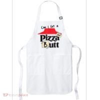 Can I Get A Pizza Dat Butt Funny Food Lover  Apron thumb 0