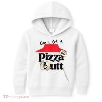 Can I Get A Pizza Dat Butt Funny Food Lover  Kids Hoodie thumb 0