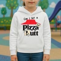 Can I Get A Pizza Dat Butt Funny Food Lover  Kids Hoodie thumb 3