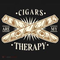 Cigars Are My Therapy Backpack thumb 2